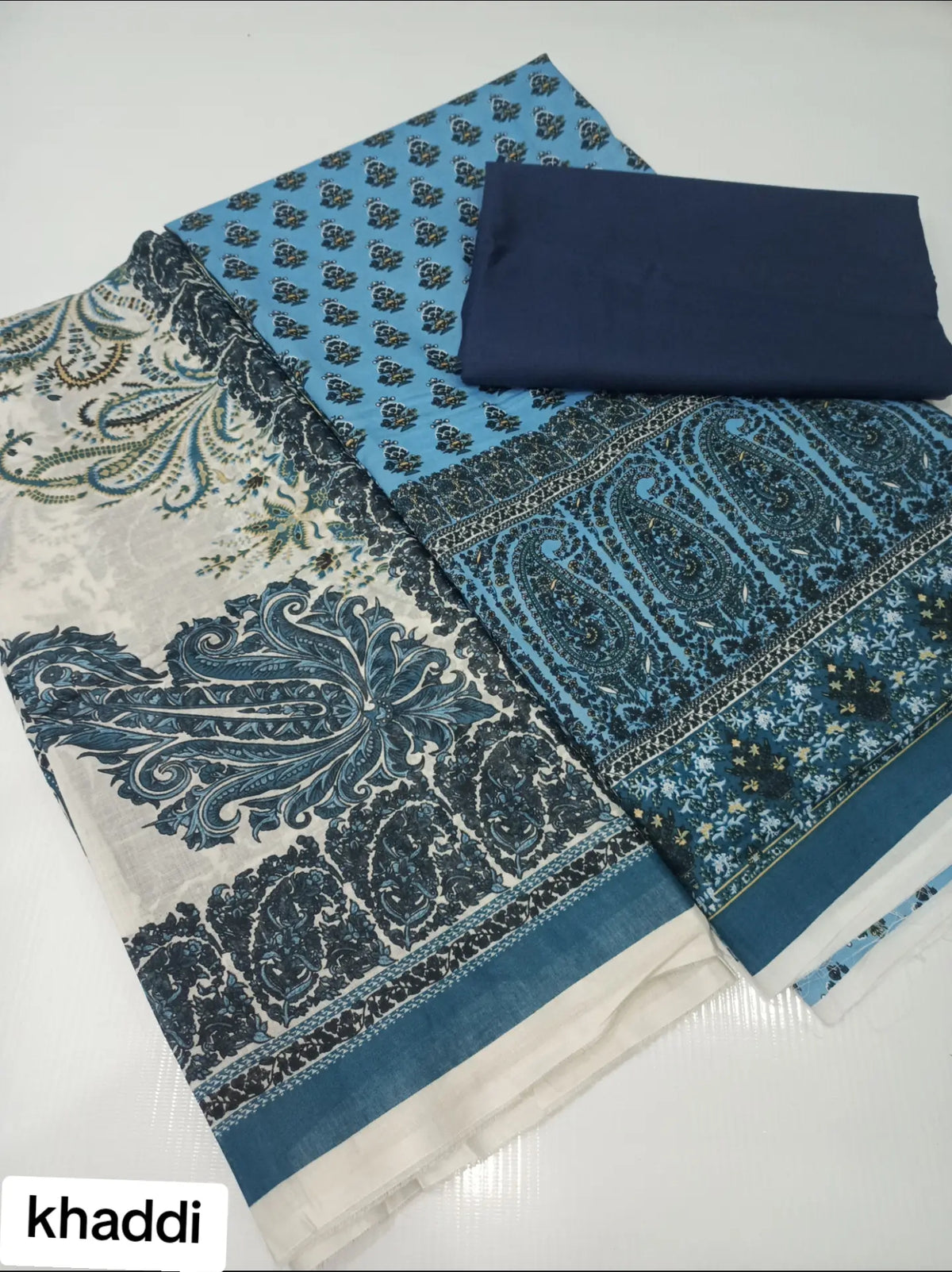 KHADDI LAWN 3PCS