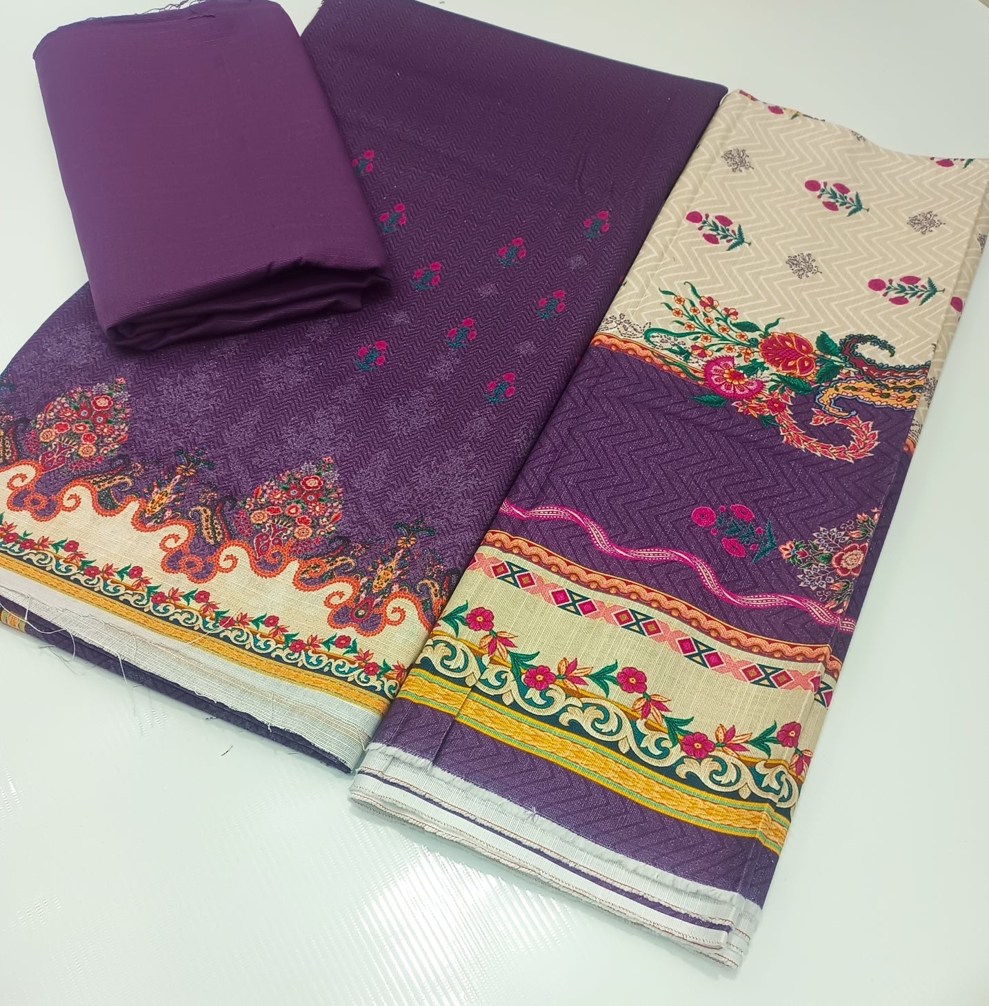 HAFIZ BY ZAMAN TEXTILE KHADDAR 3PCS